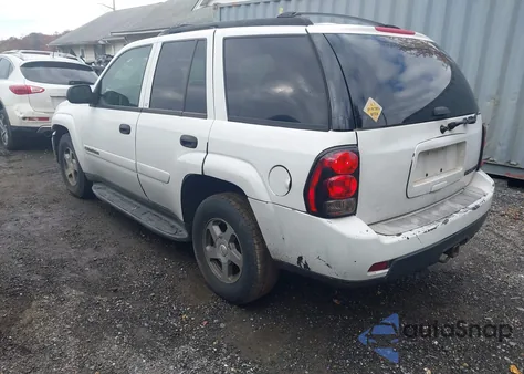 2003 Chevrolet Trailblazer Lt из США, поврежденный, VIN 1GNDT13SX32261499